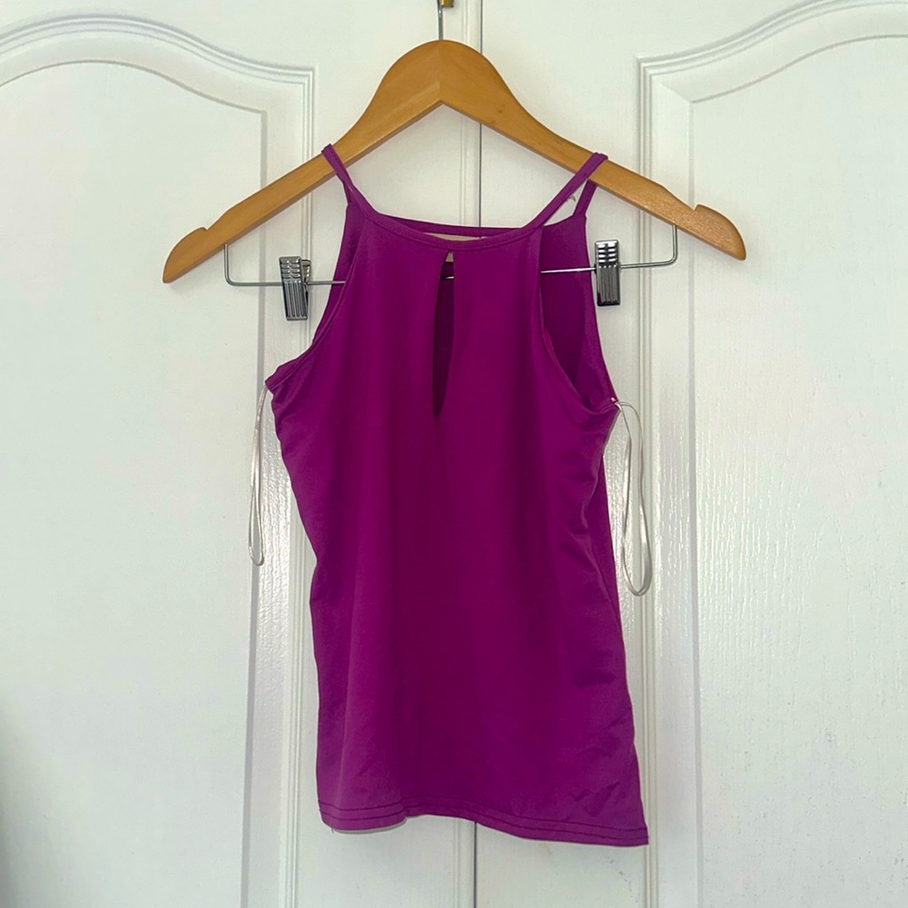 Purple tank top